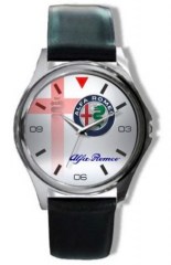 arw010 alfa romeo leather strap watch
